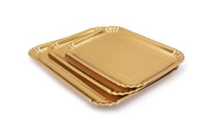 Servēšanas paplāte, 10s, zeltainā krāsā Servēšanas paplāte, 10s, zeltainā krāsā
