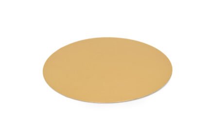 Konditorejas paplātes, apaļas, 1050 gsm, 32 cm, zeltainā krāsā Konditorejas paplātes, apaļas, 1050 gsm, 32 cm, zeltainā krāsā