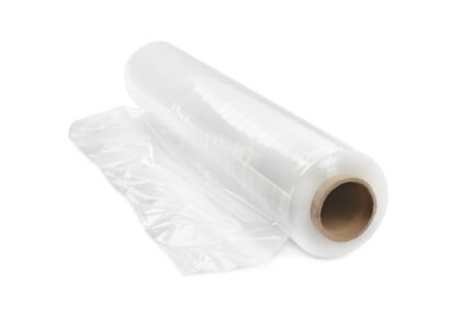 Iepakošanas plēve "stretch", 450 mm, 17 μm, caurspīdīgā krāsā. Iepakošanas plēve "stretch", 450 mm, 17 μm, caurspīdīgā krāsā.