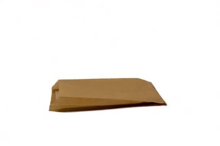 Papīra maisiņš bez rokturiem, 120x50x270 mm, brūnā krāsā Papīra maisiņš bez rokturiem, 120x50x270 mm, brūnā krāsā